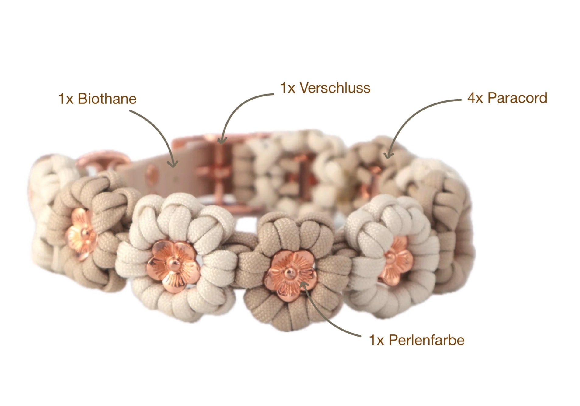 Make your own - Halsband Blossom