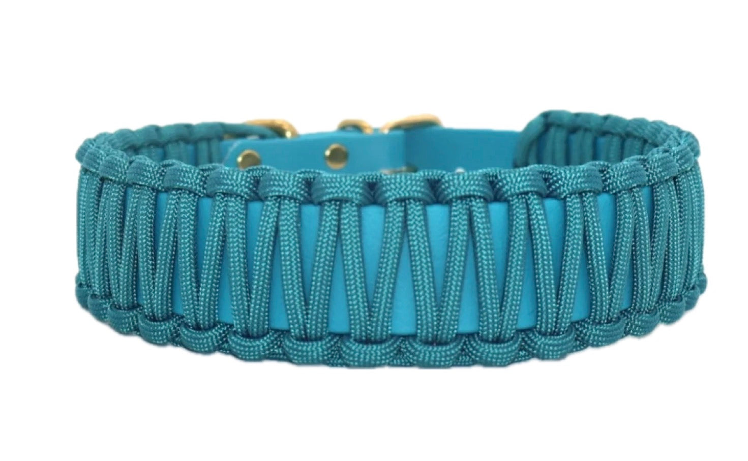 Paracord Biothane Halsband - Ozean