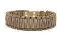 Paracord Biothane Halsband - Beige
